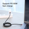 Baseus Type-C - Type-C cable Cafule PD 2 Case PC