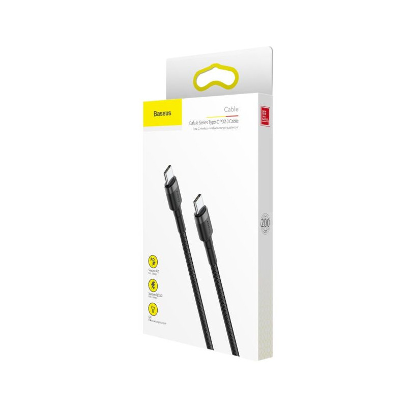 Baseus Type-C - Type-C Cafule Cable PD 2 Case PC