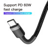 Baseus Type-C - Type-C Cafule Cable PD 2 Case PC