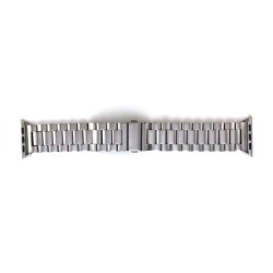 NoBrand Apple Watch Metal Strap 38/40/41mm, Silver Smartwatch