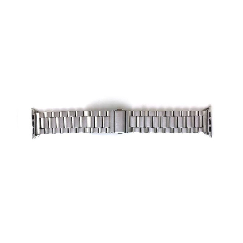 NoBrand Apple Watch Metal Strap 38/40/41mm, Silver Smartwatch