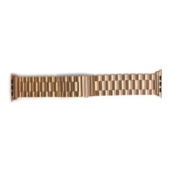 NoBrand Apple Watch Metal Strap 42/44/45mm, RoseGold Smartwatch