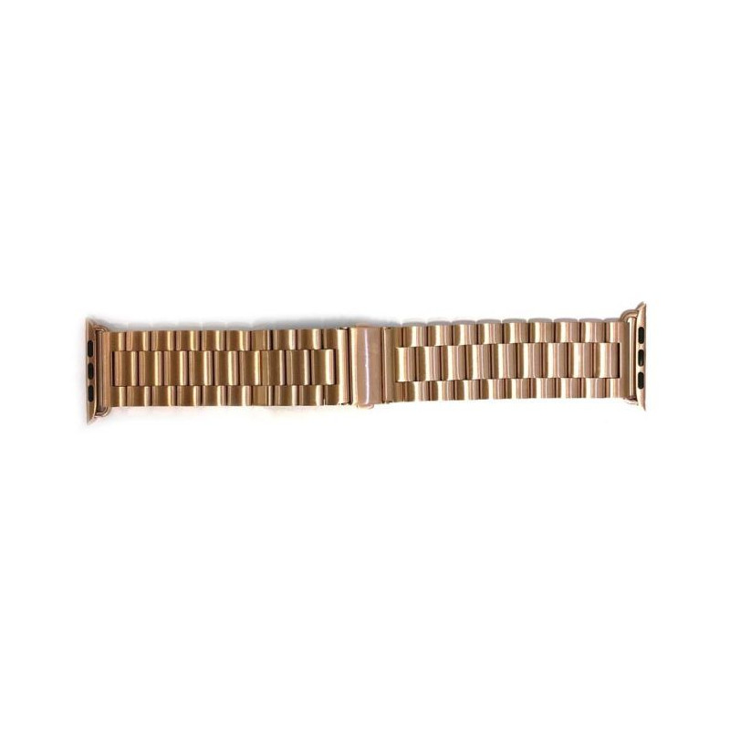NoBrand Apple Watch Metal Strap 42/44/45mm, RoseGold Smartwatch