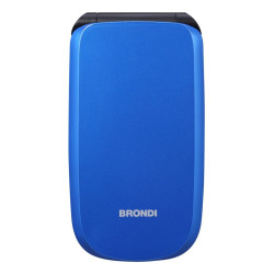 Brondi Raptor 7,11 cm (2.8") 106 g Nero, Blu Telefono per anziani