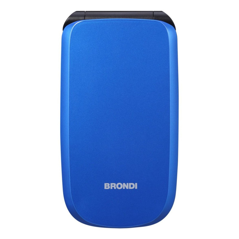 Brondi Raptor 7,11 cm (2.8") 106 g Nero, Blu Telefono per anziani