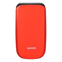 Brondi Raptor 7,11 cm (2.8") 106 g Nero, Arancione Telefono per anziani