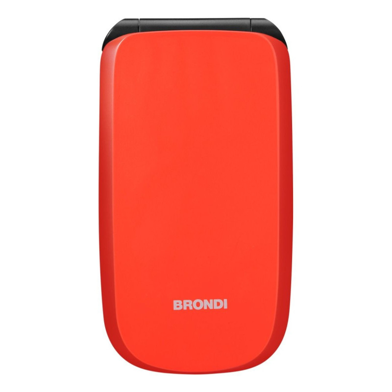 Brondi Raptor 7,11 cm (2.8") 106 g Nero, Arancione Telefono per anziani