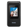 Brondi 10281080 cellulare 7,11 cm (2.8") Nero, Metallico Telefono cellulare basico