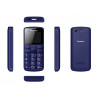 Panasonic KX-TU110EXC - Telefono per anziani, blu