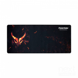 MPDR-1000 Red Devil RGB Mouse Pad e' un tappetino per mouse antiscivolo, rinforzato nei bordi e angoli e migliora la precisione