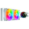 COUGAR CGR-PSDELRGB-W-240 Case per computer Raffreddatore di liquidi tutto in uno Bianco