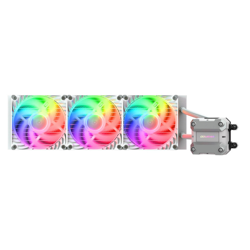 COUGAR CGR-PSDUTRGB-W-360 Processore Raffreddatore di liquidi tutto in uno 12 cm Bianco 1 pz