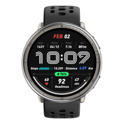 Amazfit Active 2 Round smartwatch e orologio sportivo display AMOLED 5 sistemi satellitari & mappe offline BioTracker™ 6.0 PPG