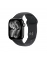 Apple Watch Series 11 GPS 42mm Cassa Alluminio Jet Black con Sport Band Nero - M L