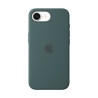 Apple Custodia in silicone per iPhone 16e - Verde lago