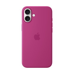 Apple Custodia MagSafe in silicone per iPhone 16 Plus - Fucsia