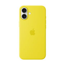 Apple Custodia MagSafe in silicone per iPhone 16 Plus - Giallo carambola