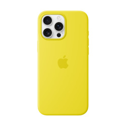 Apple Custodia MagSafe in silicone per iPhone 16 Pro Max - Giallo carambola