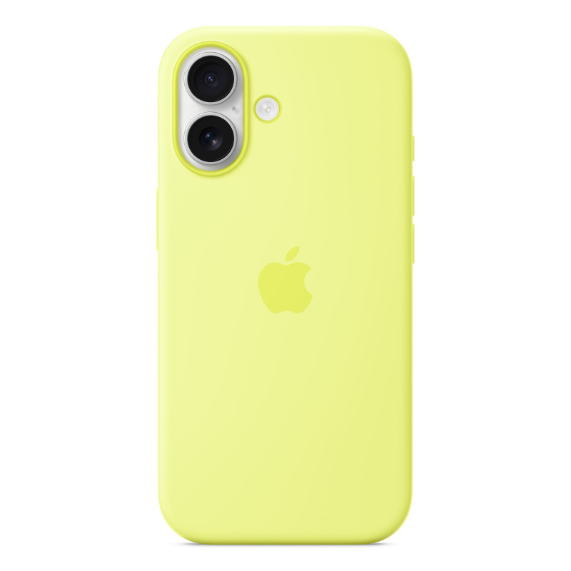 Apple Custodia MagSafe in silicone per iPhone 17 - Giallo neon