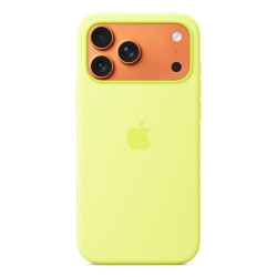 Apple Custodia MagSafe in silicone per iPhone 17 Pro Max - Giallo neon