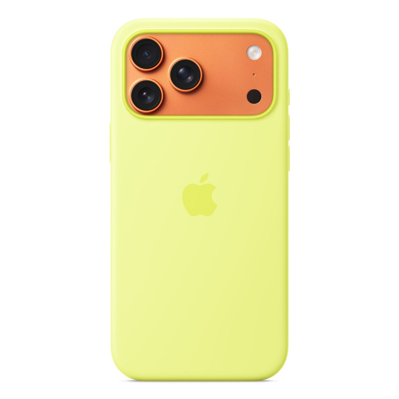 Apple Custodia MagSafe in silicone per iPhone 17 Pro Max - Giallo neon