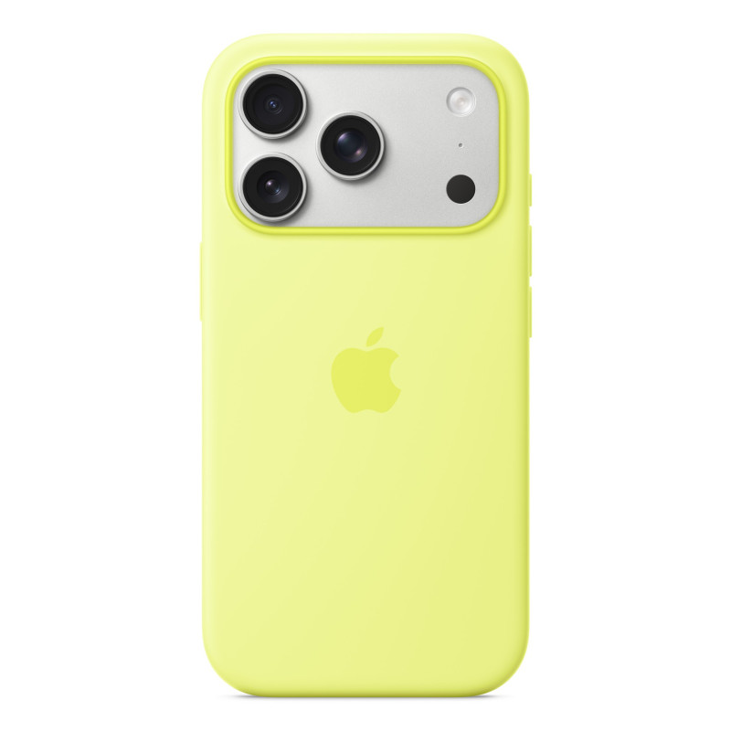 Apple Custodia MagSafe in silicone per iPhone 17 Pro - Giallo neon