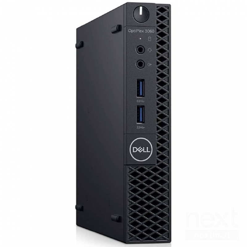Dell OptiPlex 3060 Micro offre bperformance/b ottimali con bi5-8500T/b, b16GB RAM/b e bSSD 256GB/b. Ideale per uso professionale
