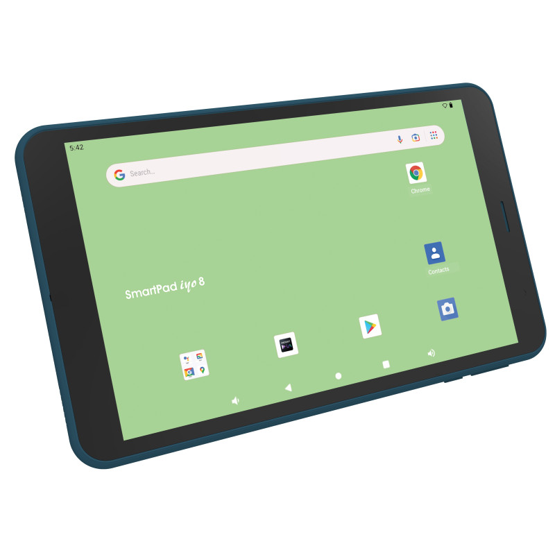 Mediacom M-SP8GY tablet Rockchip 32 GB 20,3 cm (8") 3 GB Wi-Fi 6 (802.11ax) Android 14 Nero, Blu
